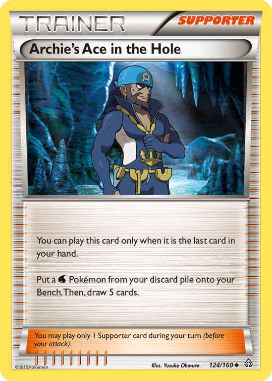 Archie's Ace in the Hole 124/160 XY Primal Clash