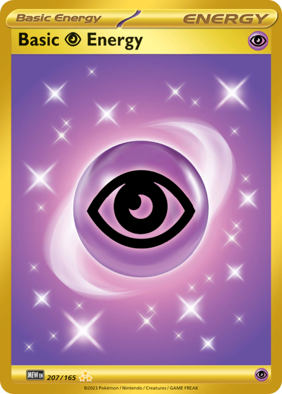 Basic Psychic Energy 207/165 Scarlet & Violet 151