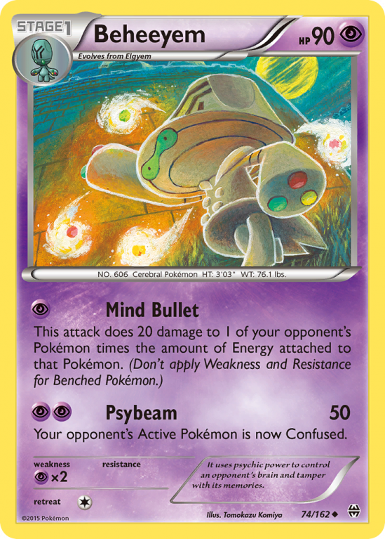 Beheeyem 74/162 XY BREAKthrough