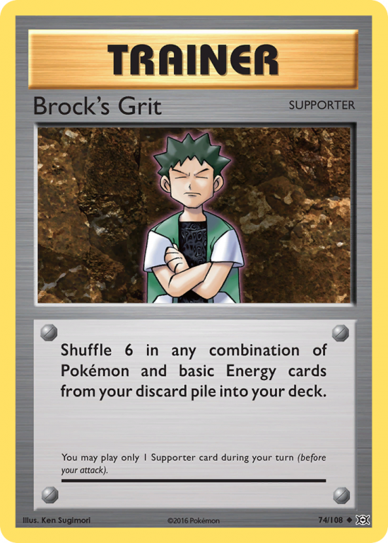 Brock's Grit 74/108 XY Evolutions