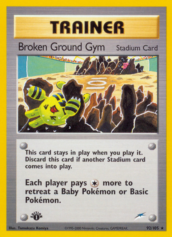 Broken Ground Gym 92/113 Neo Neo Destiny