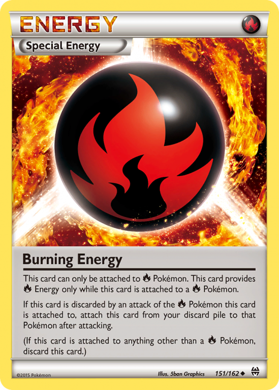 Burning Energy 151/162 XY BREAKthrough
