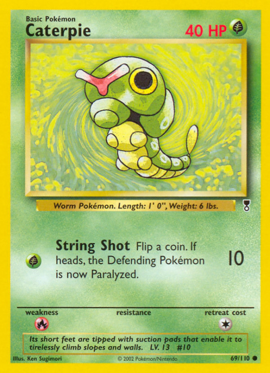 Caterpie 69/110 Other Legendary Collection