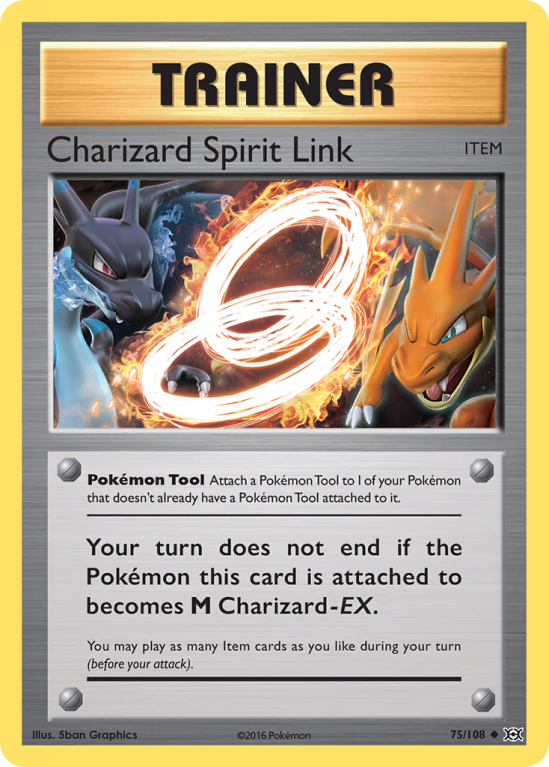 Charizard Spirit Link 75/108 XY Evolutions