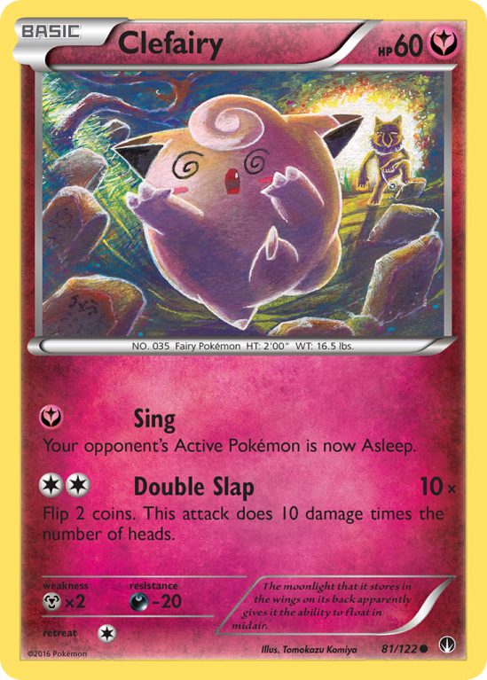 Clefairy 81/122 XY BREAKpoint