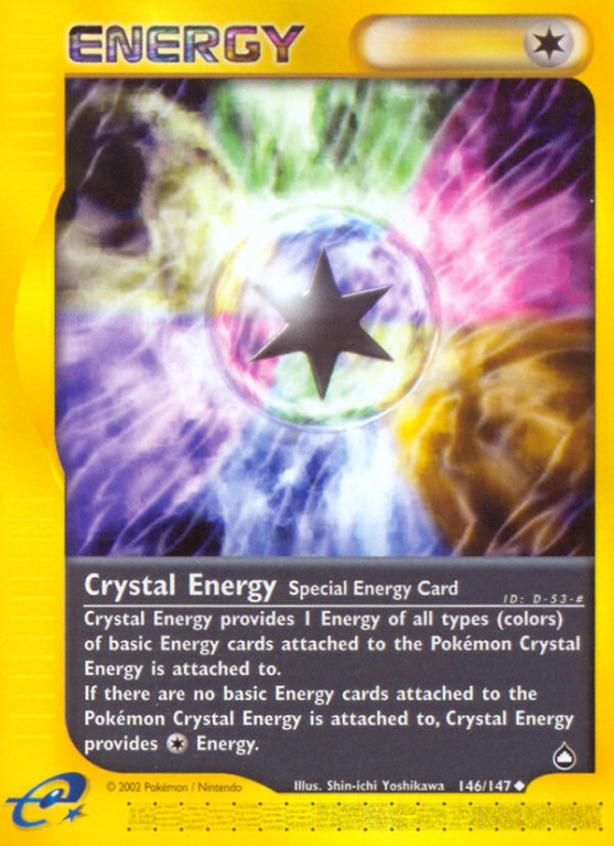 Crystal Energy 146/147 E-Card Aquapolis