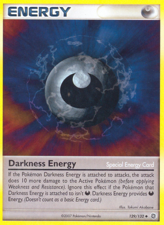 Darkness Energy 129/132 Diamond & Pearl Secret Wonders