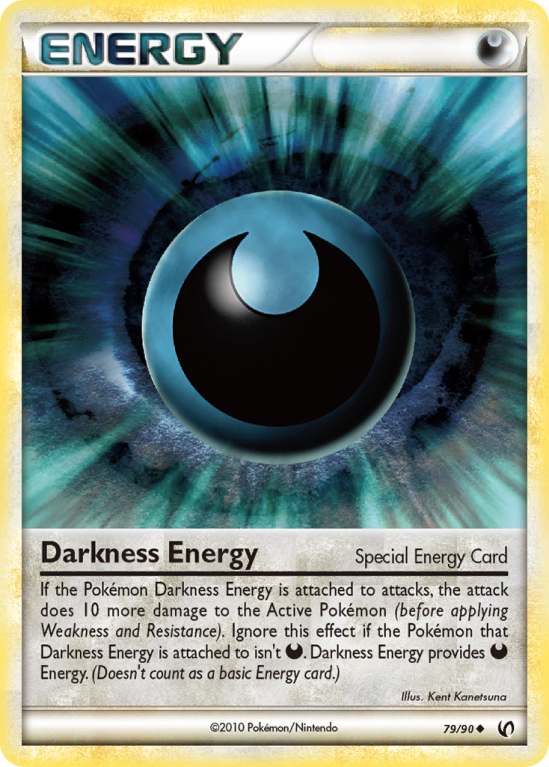 Darkness Energy 79/90 Heartgold & Soulsilver HS—Undaunted