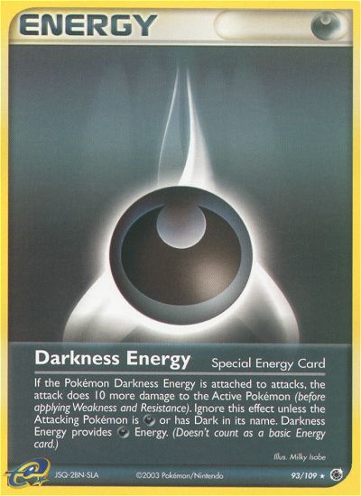 Darkness Energy 93/109 EX Ruby & Sapphire