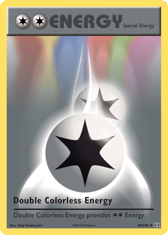 Double Colorless Energy 90/108 XY Evolutions