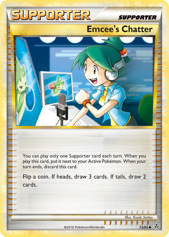 Emcee's Chatter 73/95 Heartgold & Soulsilver HS—Unleashed