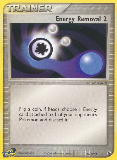 Energy Removal 2 80/109 EX Ruby & Sapphire
