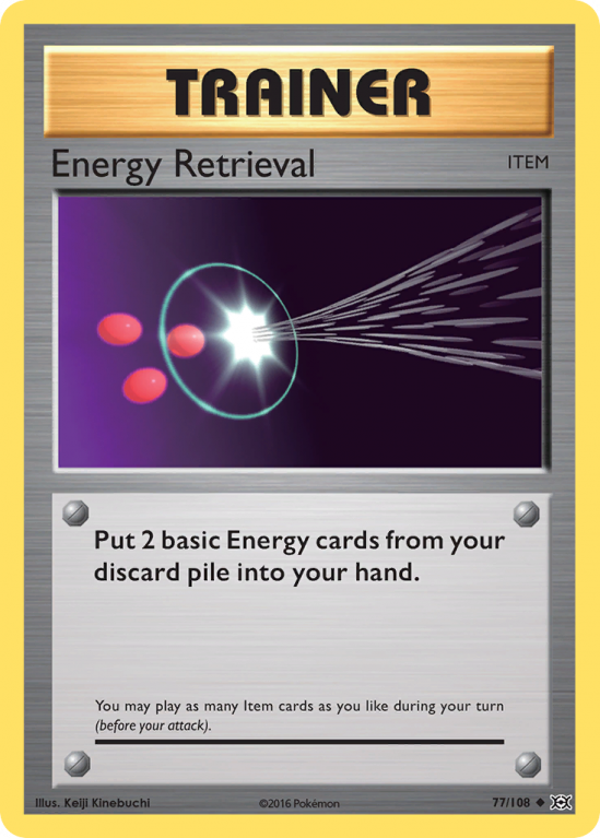Energy Retrieval 77/108 XY Evolutions