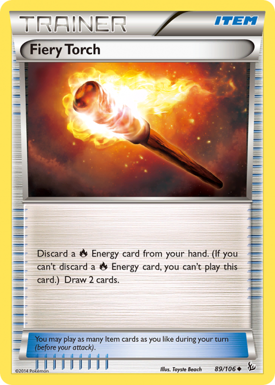 Fiery Torch 89/106 XY Flashfire