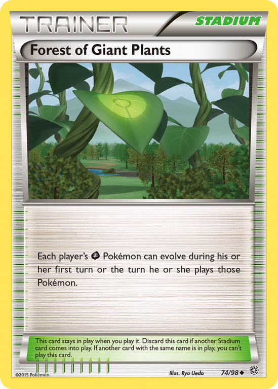 Forest of Giant Plants 74/98 XY Ancient Origins