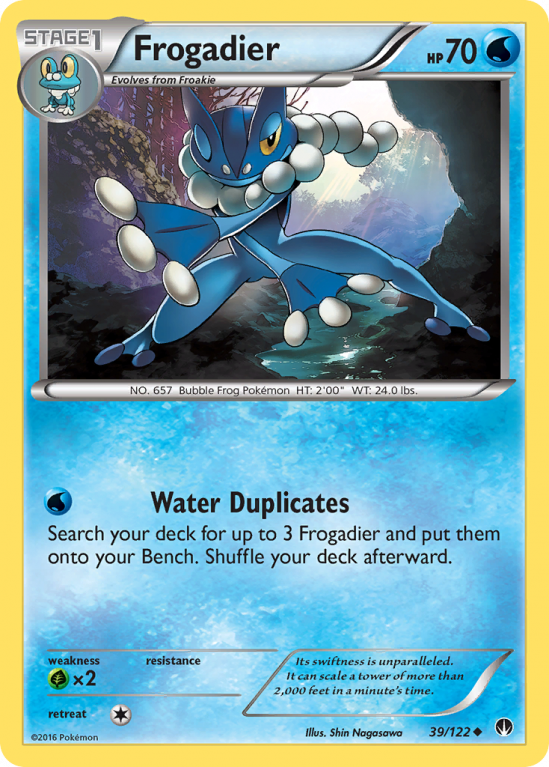 Frogadier 39/122 XY BREAKpoint