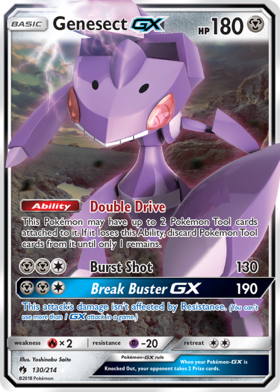 Genesect-GX 130/214 Sun & Moon Lost Thunder