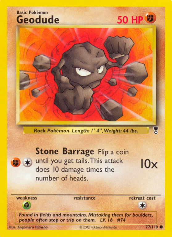 Geodude 77/110 Other Legendary Collection