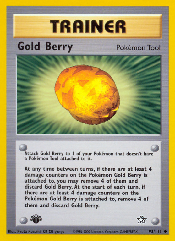 Gold Berry 93/111 Neo Neo Genesis