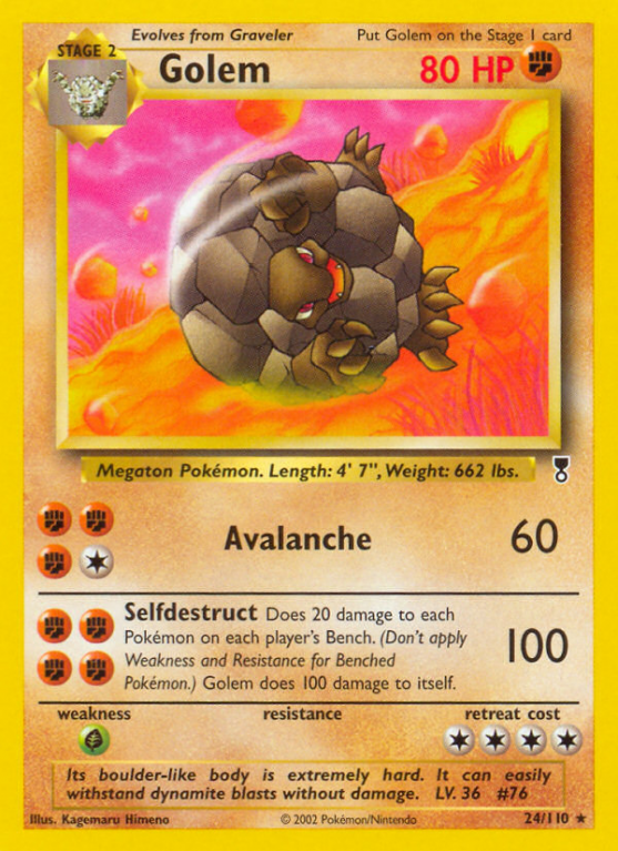 Golem 24/110 Other Legendary Collection