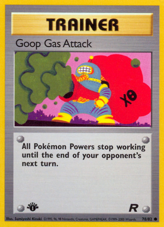 Goop Gas Attack 78/82 Base Team Rocket