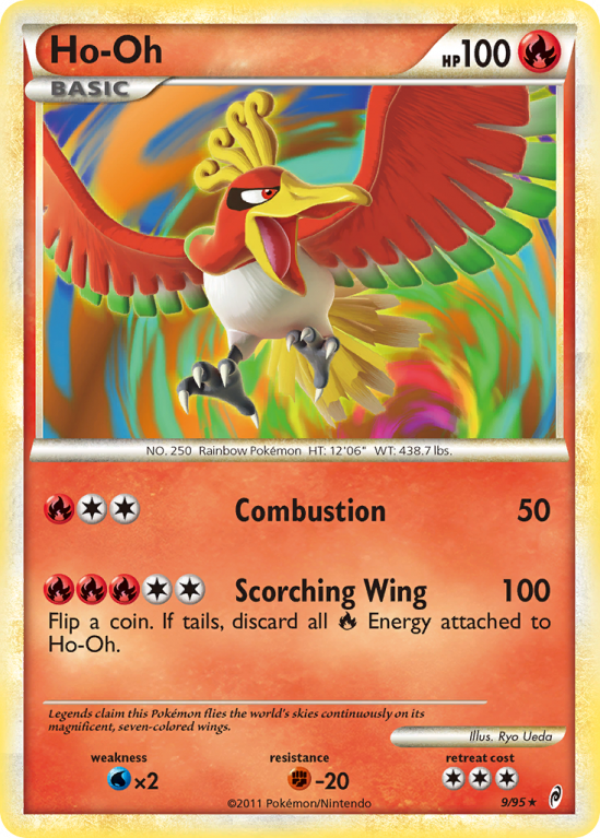 Ho-Oh 9/106 Heartgold & Soulsilver Call of Legends