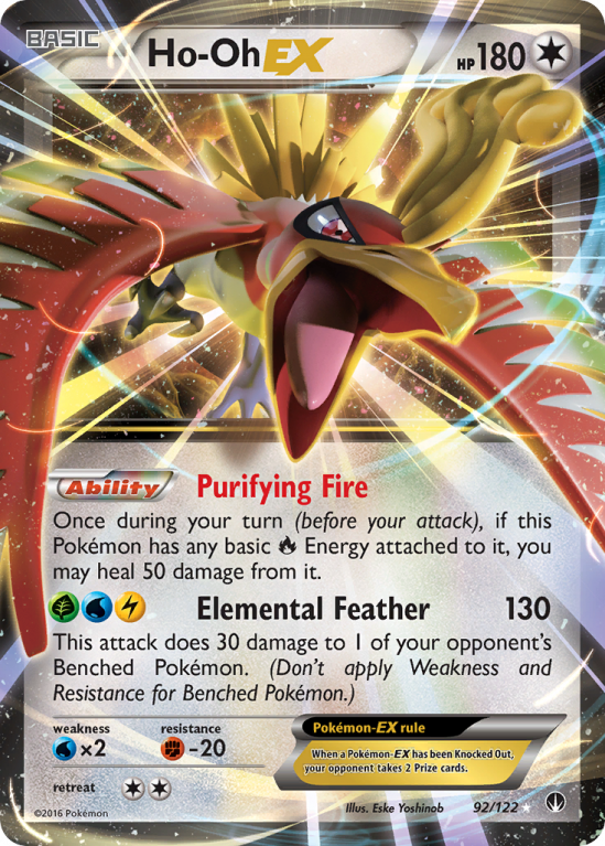 Ho-Oh-EX 92/122 XY BREAKpoint