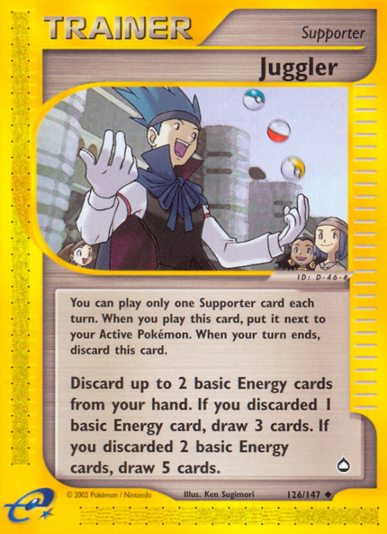 Juggler 126/147 E-Card Aquapolis