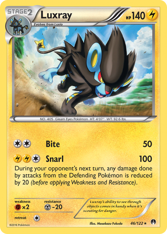 Luxray 46/122 XY BREAKpoint