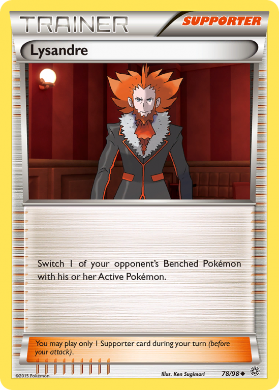 Lysandre 78/98 XY Ancient Origins