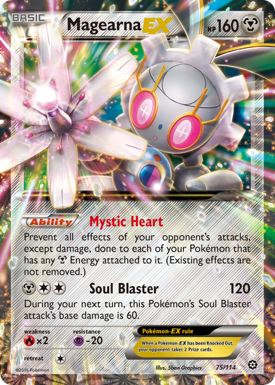 Magearna-EX 75/114 XY Steam Siege