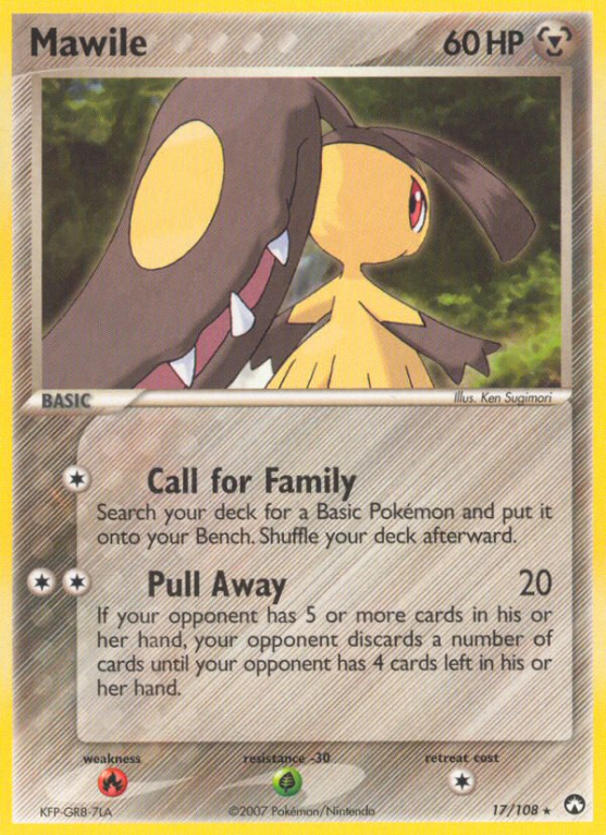 Mawile 17/108 EX Power Keepers
