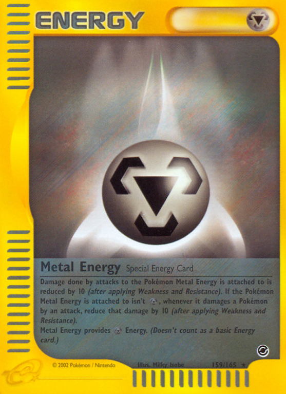 Metal Energy 159/165 E-Card Expedition Base Set