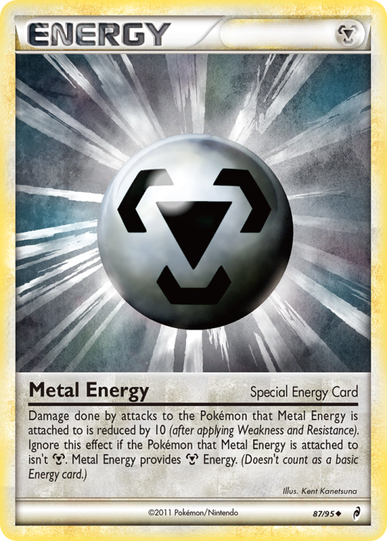 Metal Energy 87/106 Heartgold & Soulsilver Call of Legends