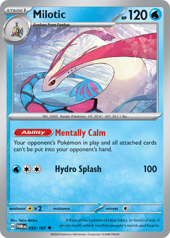 Milotic 50/167 Scarlet & Violet Twilight Masquerade