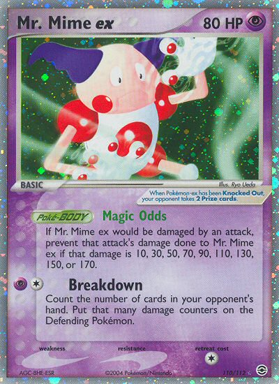 Mr. Mime ex 110/112 EX FireRed & LeafGreen