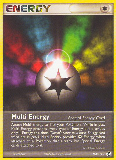 Multi Energy 103/112 EX FireRed & LeafGreen