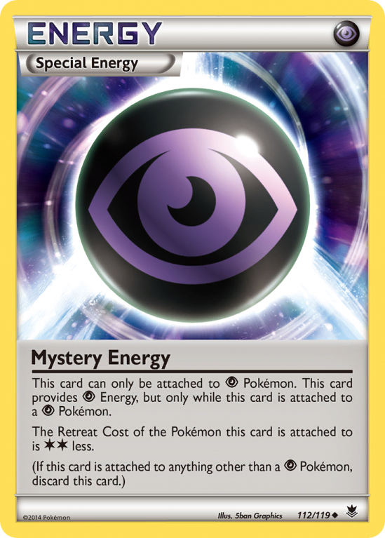 Mystery Energy 112/119 XY Phantom Forces