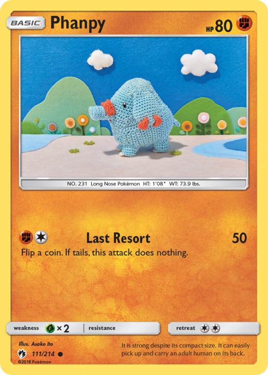 Phanpy 111/214 Sun & Moon Lost Thunder