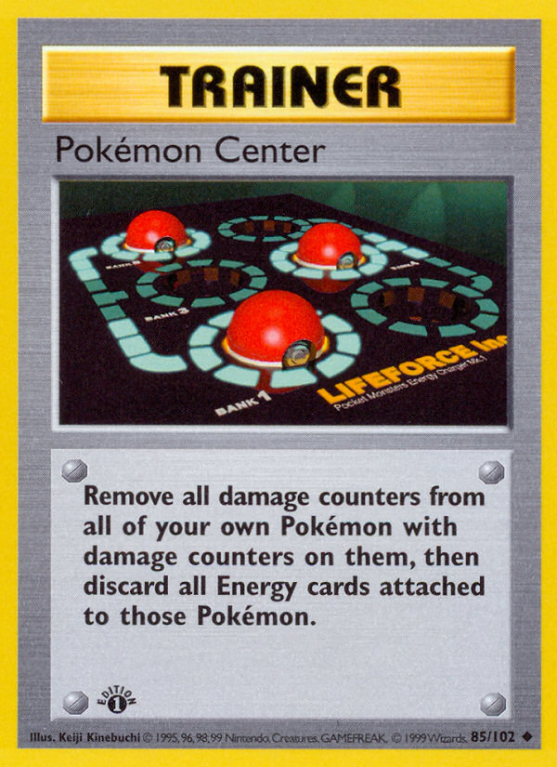 Pokémon Center 85/102 Base Base Set
