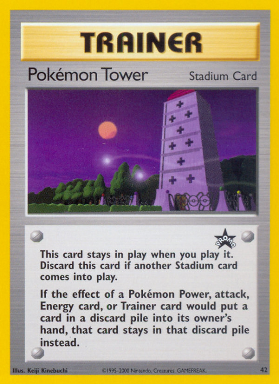 Pokémon Tower 42/53 Base Wizards Black Star Promos
