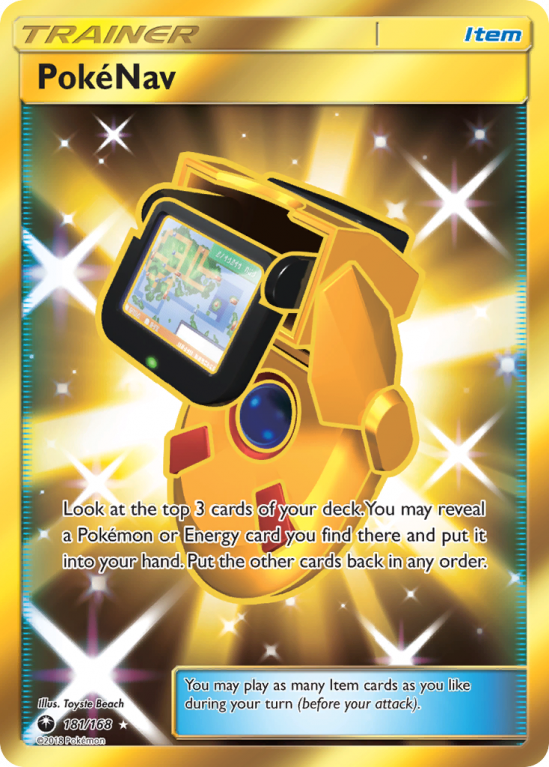 PokéNav 181/168 Sun & Moon Celestial Storm