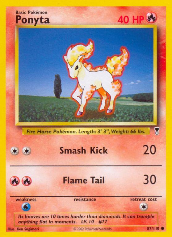 Ponyta 87/110 Other Legendary Collection