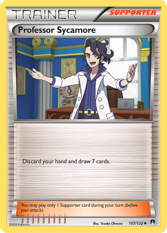 Professor Sycamore 107/122 XY BREAKpoint