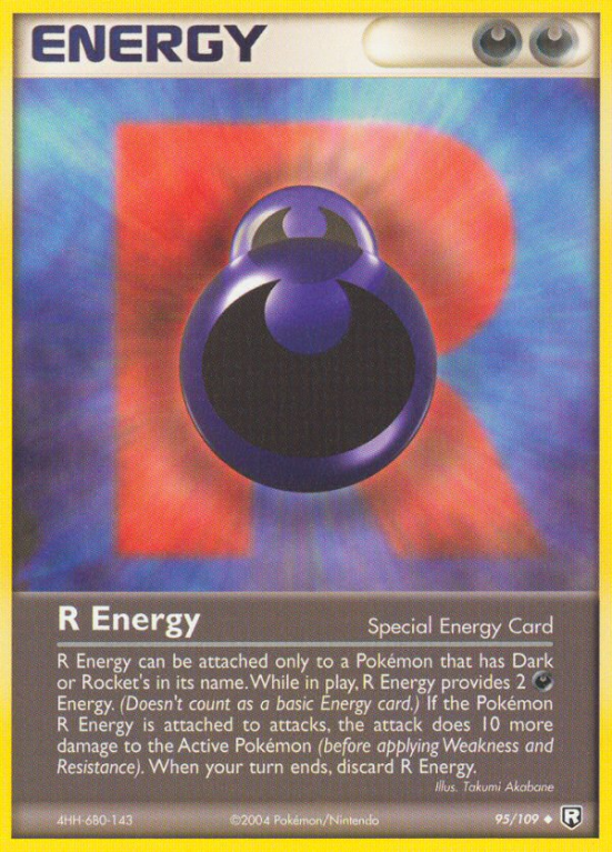 R Energy 95/109 EX Team Rocket Returns