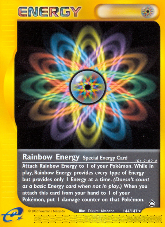 Rainbow Energy 144/147 E-Card Aquapolis
