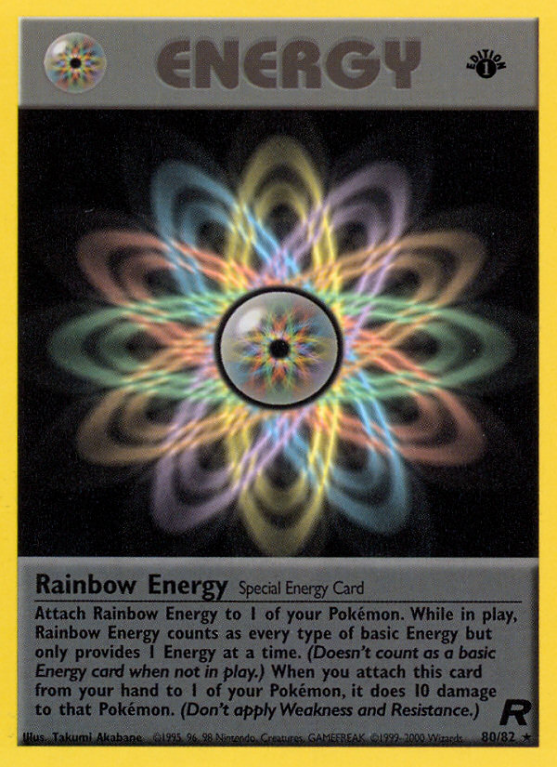 Rainbow Energy 80/82 Base Team Rocket