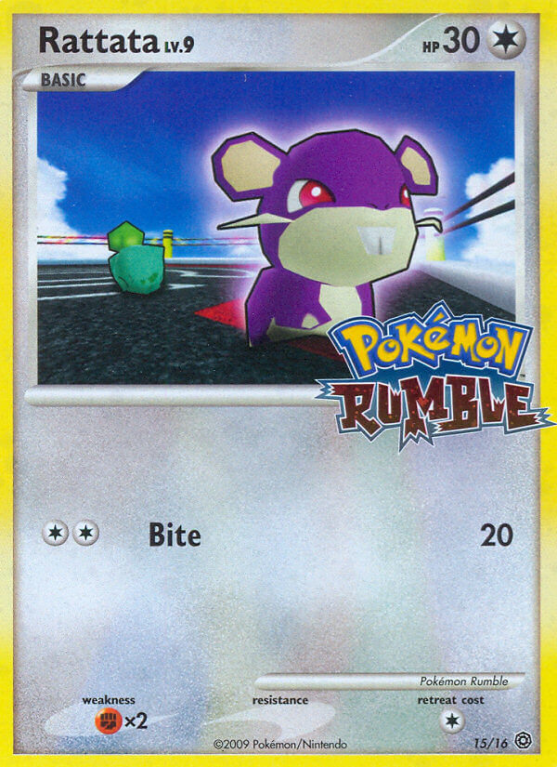 Rattata 15/16 Other Pokémon Rumble