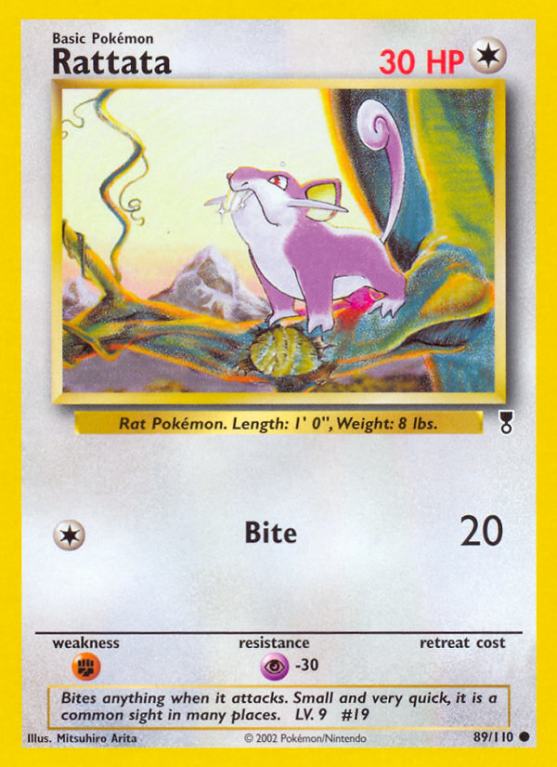 Rattata 89/110 Other Legendary Collection