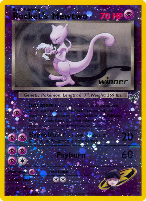 Rocket's Mewtwo 8/9 Other Best of Game